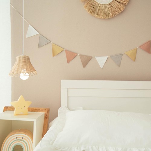 Feet triangle flag banner - feet,