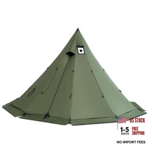 Rock fortress hot tent with - tent,